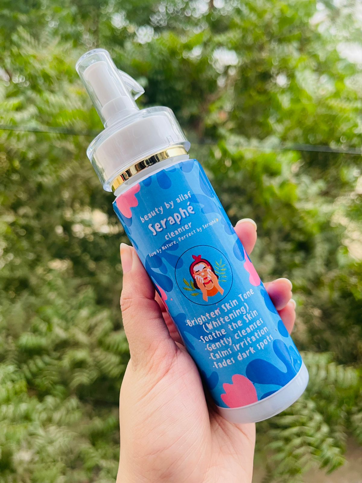 Morrocon saraphe nila face wash