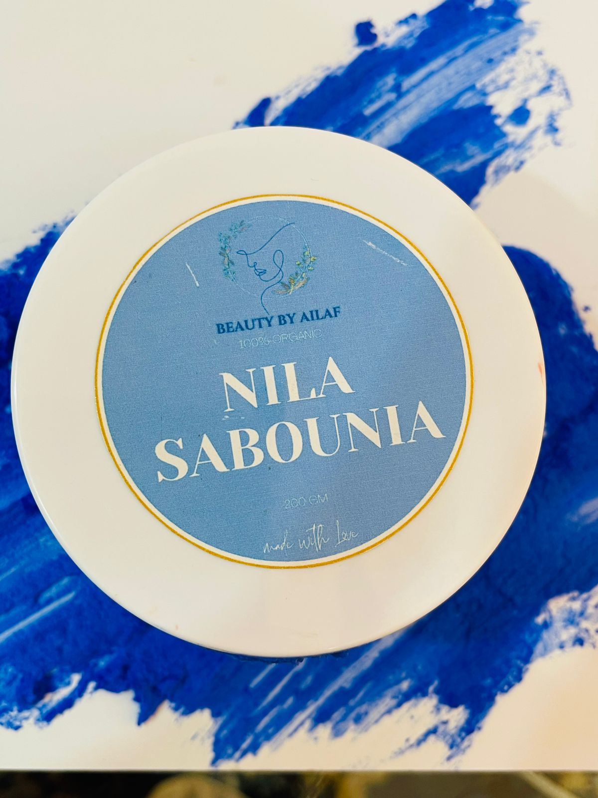 Morrocon Nila Sabounia  Traditional morrocon soap & mask for bath, spa & hammam